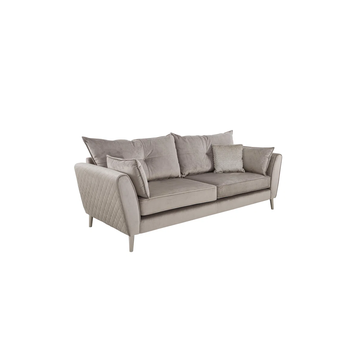 Celestia 2 Seater Fabric Sofa - Black – image 5