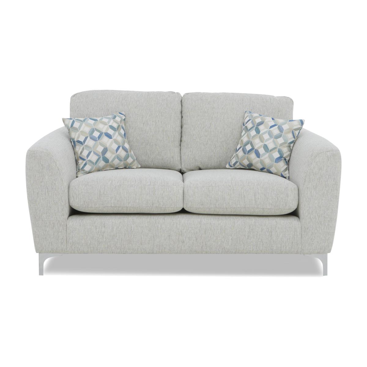 Pippa 2 Seater Fabric Sofa - Spring Sea/Sky Ch Ft – image 1