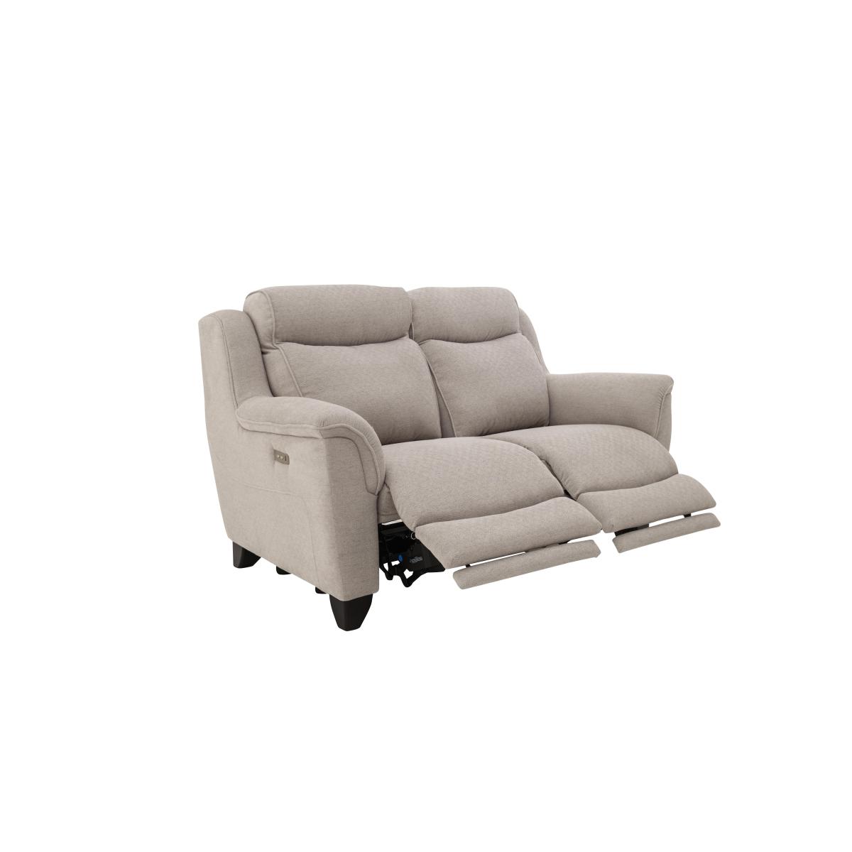 Parker Knoll - Manhattan 2 Seater Fabric Sofa - Blue – image 4