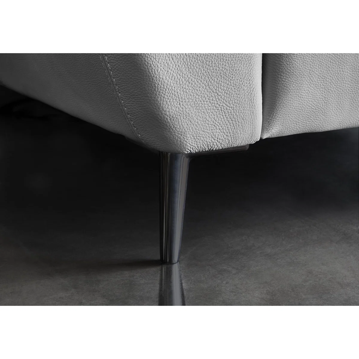 Nicoletti Italia - Milano 2 Seater Leather Sofa - Botero Ottanio – image 6