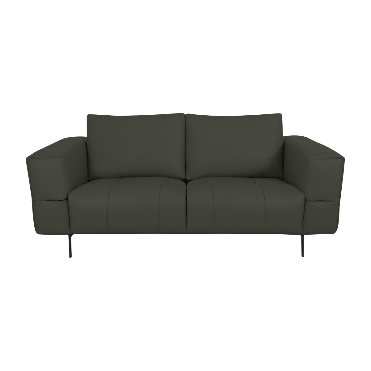 Domicil - Lawson 2 Seater Leather Sofa - NP Dark Olive – image 1