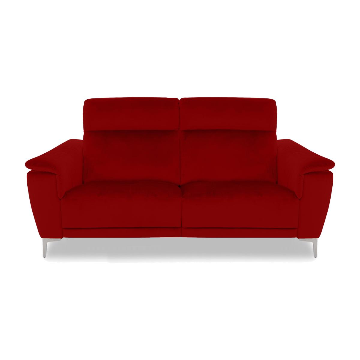 Nicoletti Italia - Amalfi 2 Seater Fabric Sofa - Selma Rosso