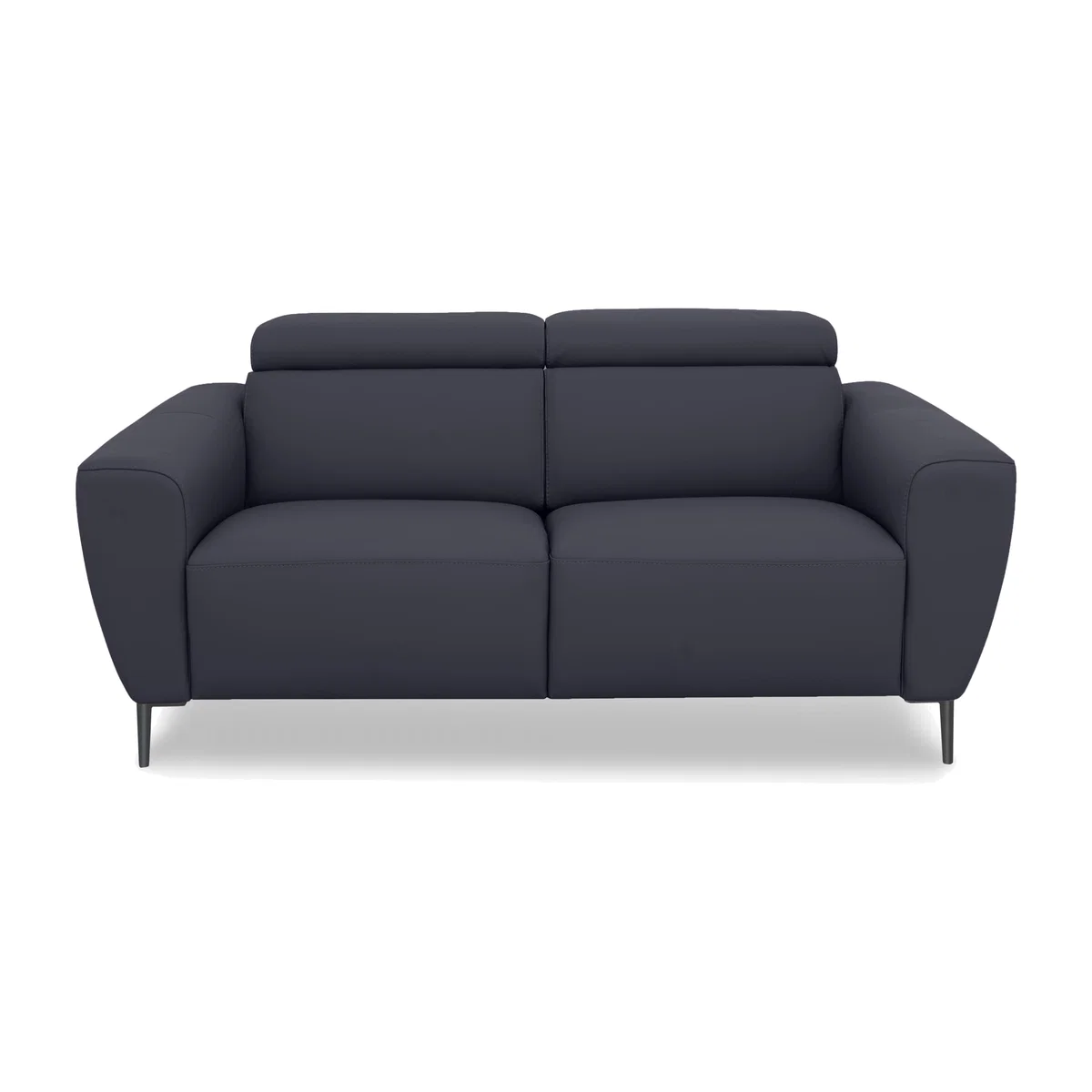 Nicoletti Italia - Milano 2 Seater Leather Sofa - Dali Blu – image 1