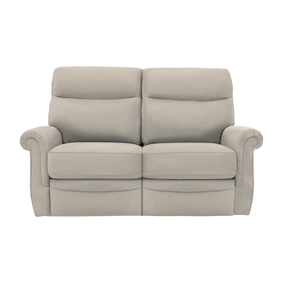 G Plan - Avon 2 Seater Fabric Manual Recliner Sofa - Nebular Pebble – image 1
