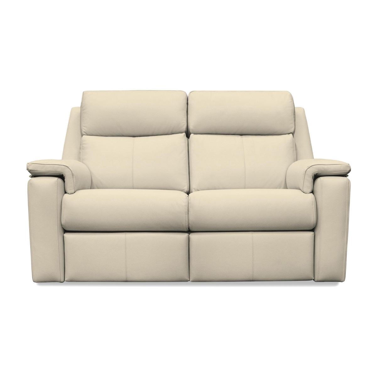 G Plan - Thornbury 2 Seater Leather Power Recliner Sofa with Headrests and Power Lumbar - Cambridge Stone – image 1