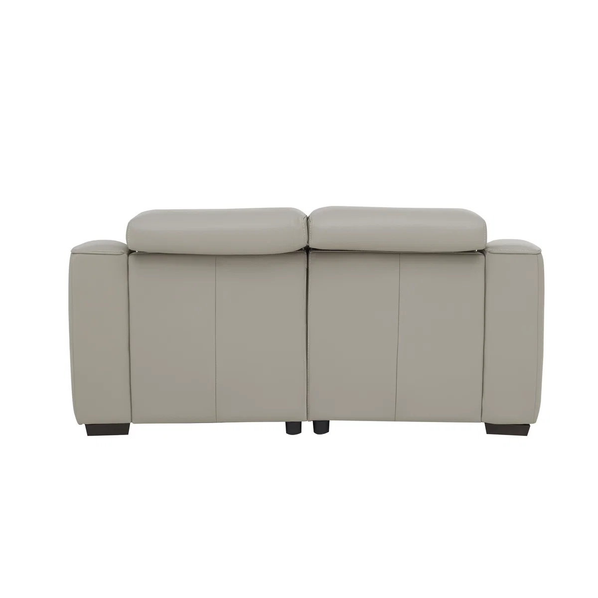 Elixir 2 Seater NC Leather Sofa with Power Recliner - Pearl Blue – image 9