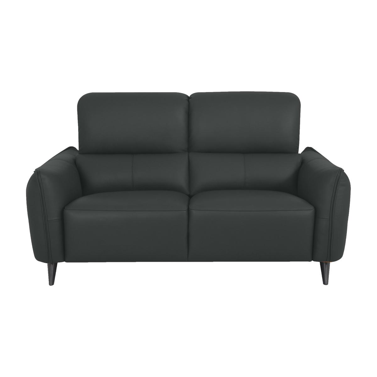 Domicil - Maddox 2.5 Seater Leather Power Recliner Sofa - NP Shale Grey – image 1