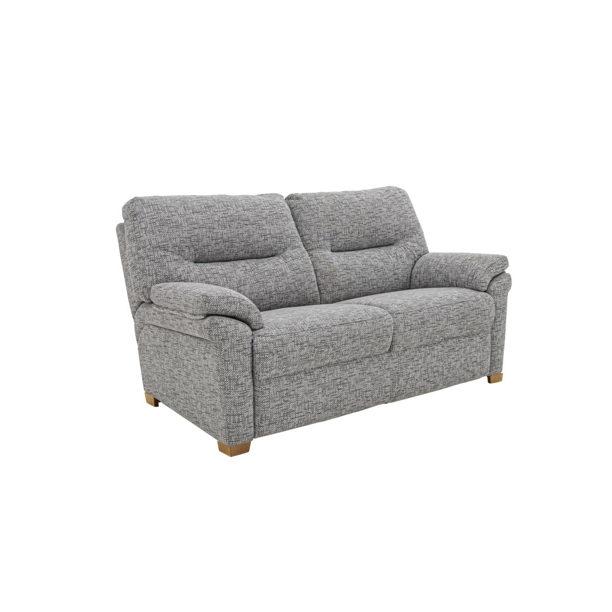 G Plan - Seattle 2.5 Seater Fabric Sofa with Wooden Feet - Nebular Pebble – image 4