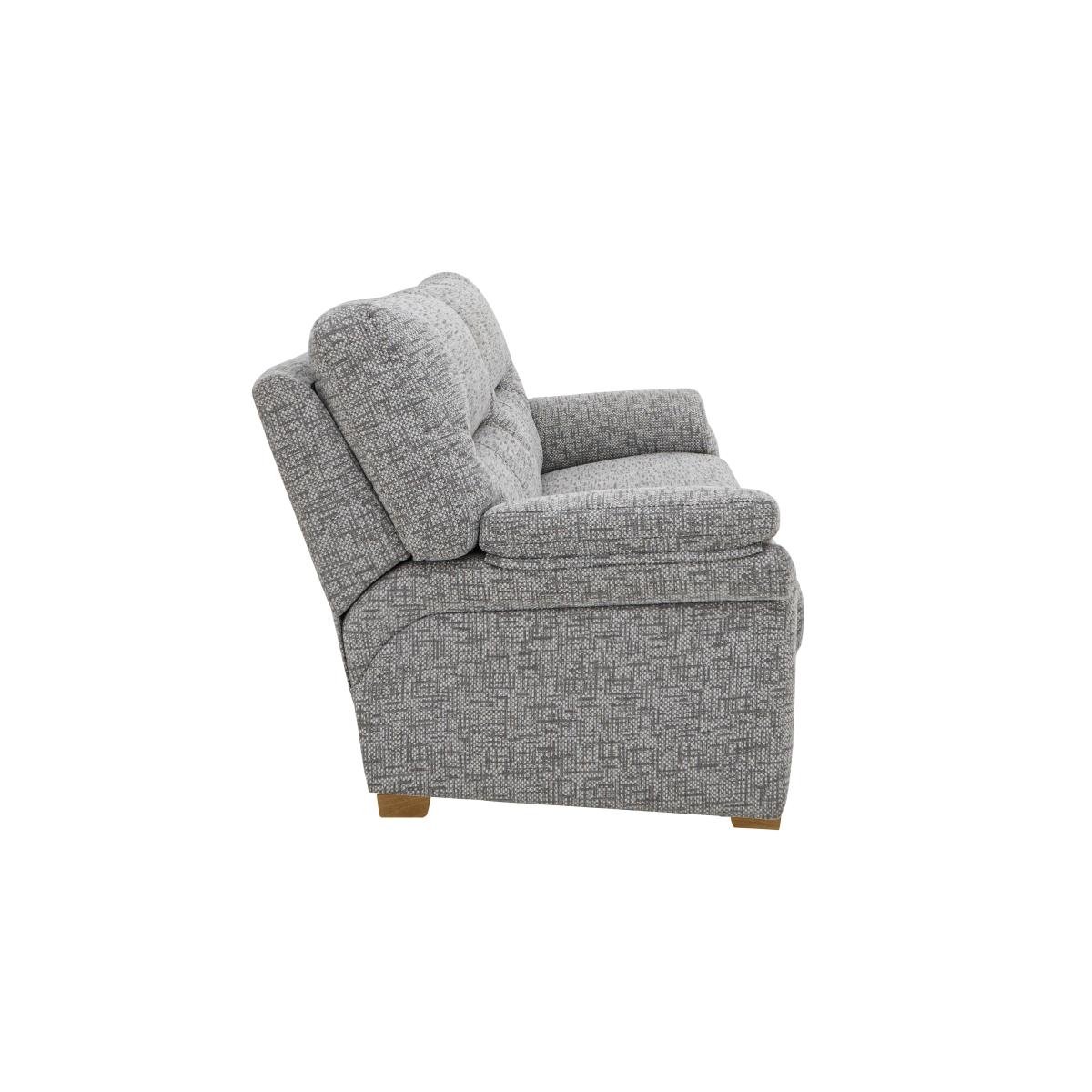 G Plan - Seattle 2.5 Seater Fabric Sofa with Wooden Feet - Nebular Pebble – image 5
