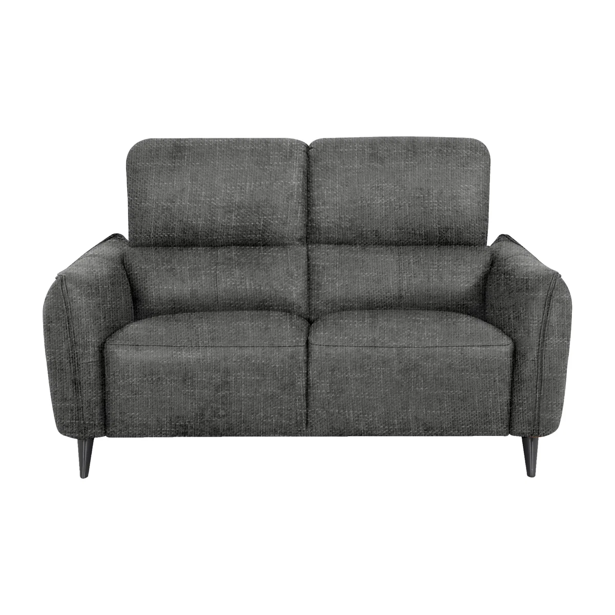 Domicil - Maddox 2 Seater Fabric Sofa - Gunmetal – image 1