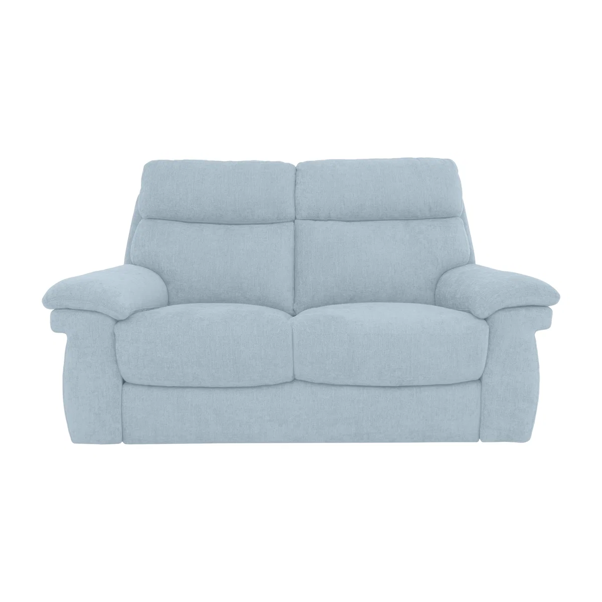 Comfort Story - Serene 2 Seater Fabric Sofa - Baby Blue – image 1