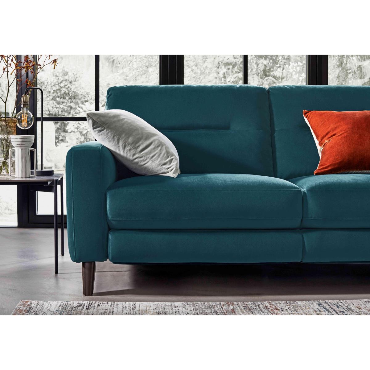 Jules 2 Seater Fabric Power Recliner Sofa - Light Khaki – image 4