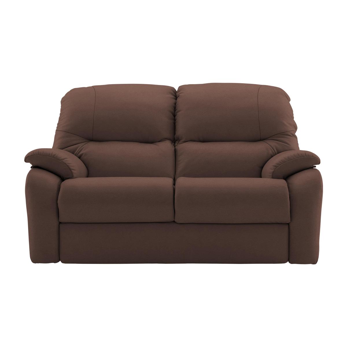 G Plan - Mistral 2 Seater Leather Sofa - Brown – image 1