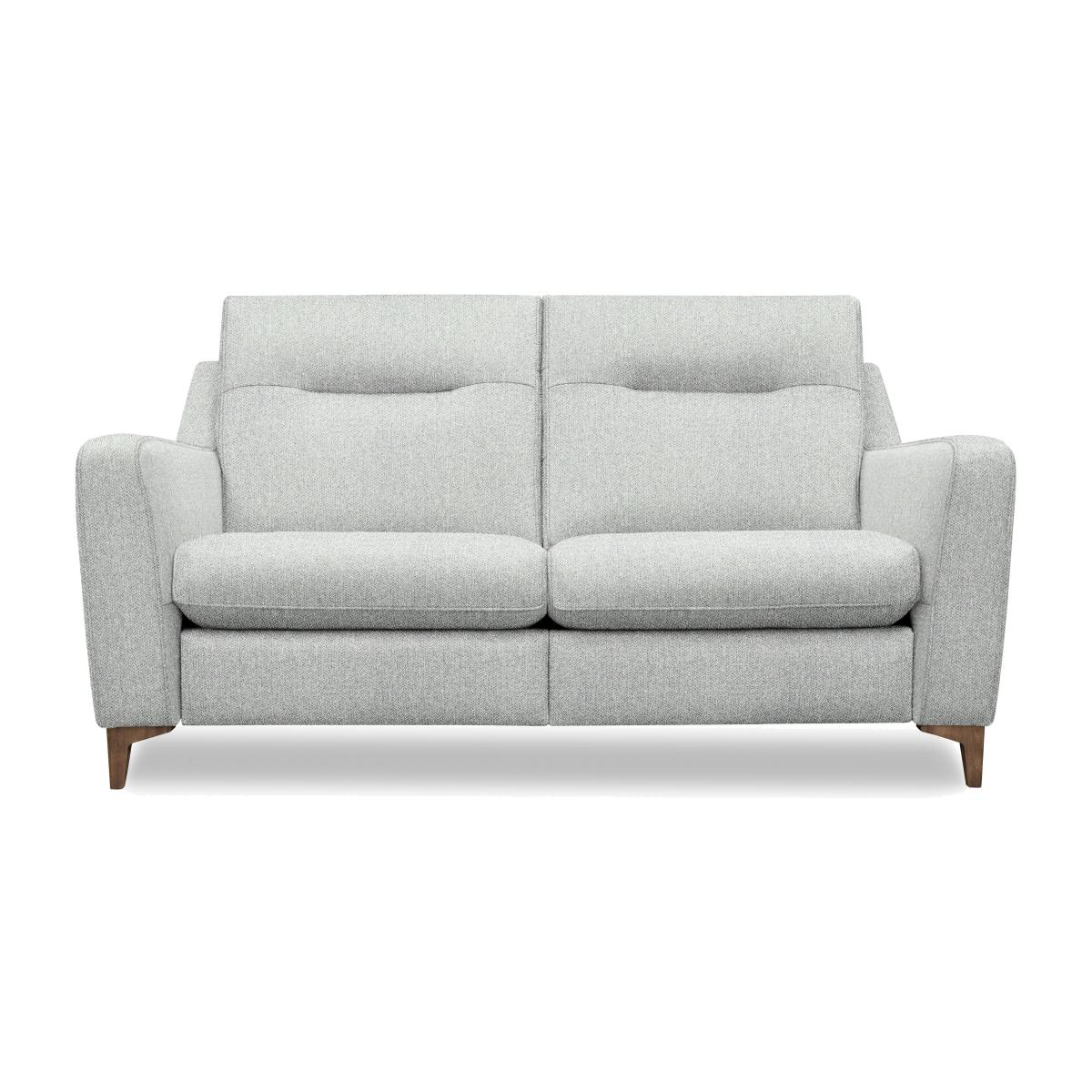 G Plan - Arlo 2 Seater Fabric Power Recliner Sofa - Swift Cygnet with Walnut Feet – image 1