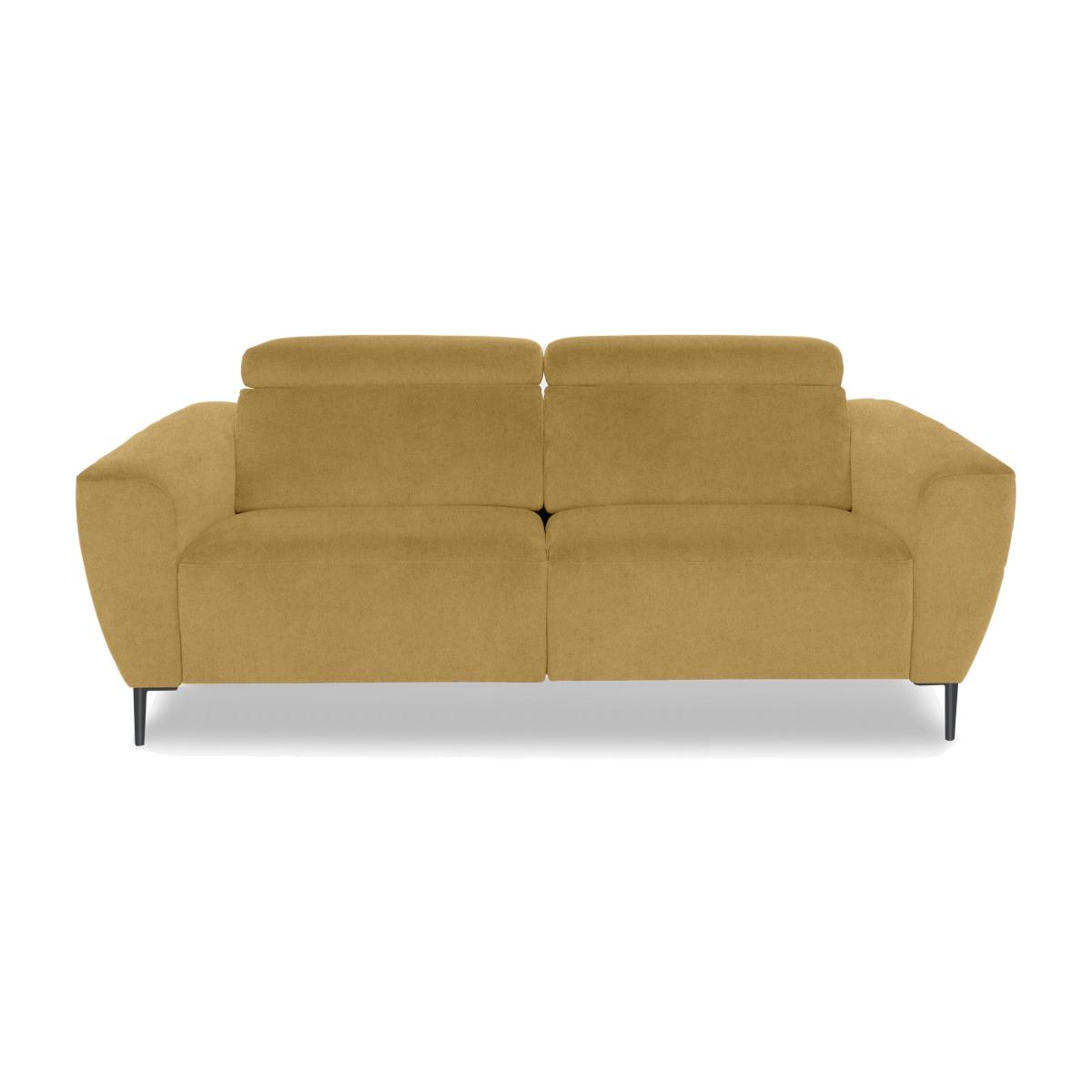 Nicoletti Italia - Milano 2.5 Seater Fabric Sofa - Fuente Mostaza – image 1