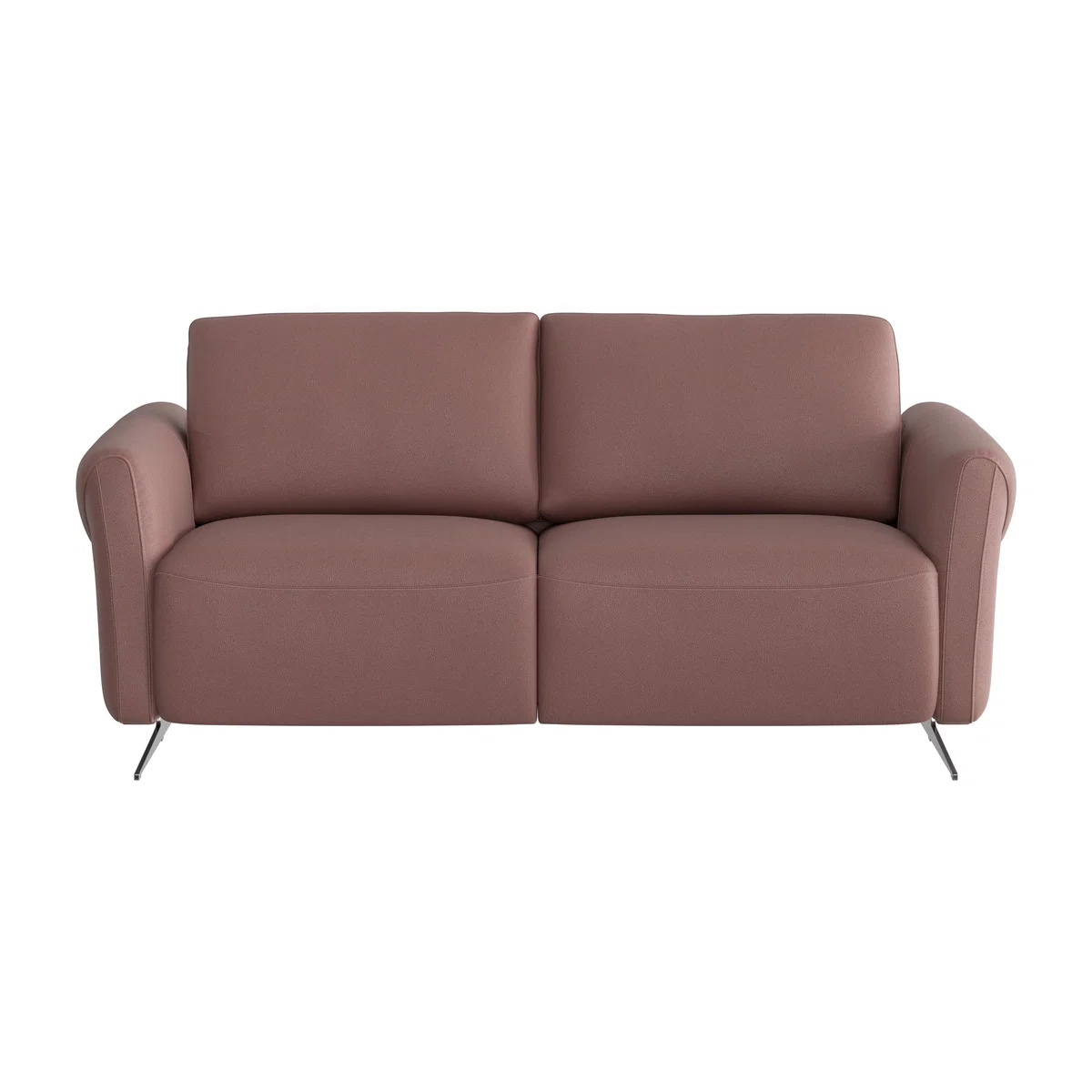Nicoletti - Bella 2 Seater Leather Sofa - Pink – image 1