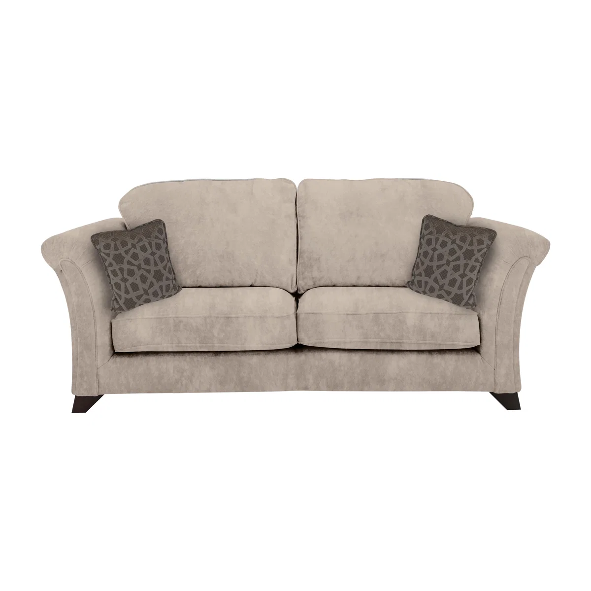 Holly 2 Seater Fabric Classic Back Sofa Without Studs – image 1