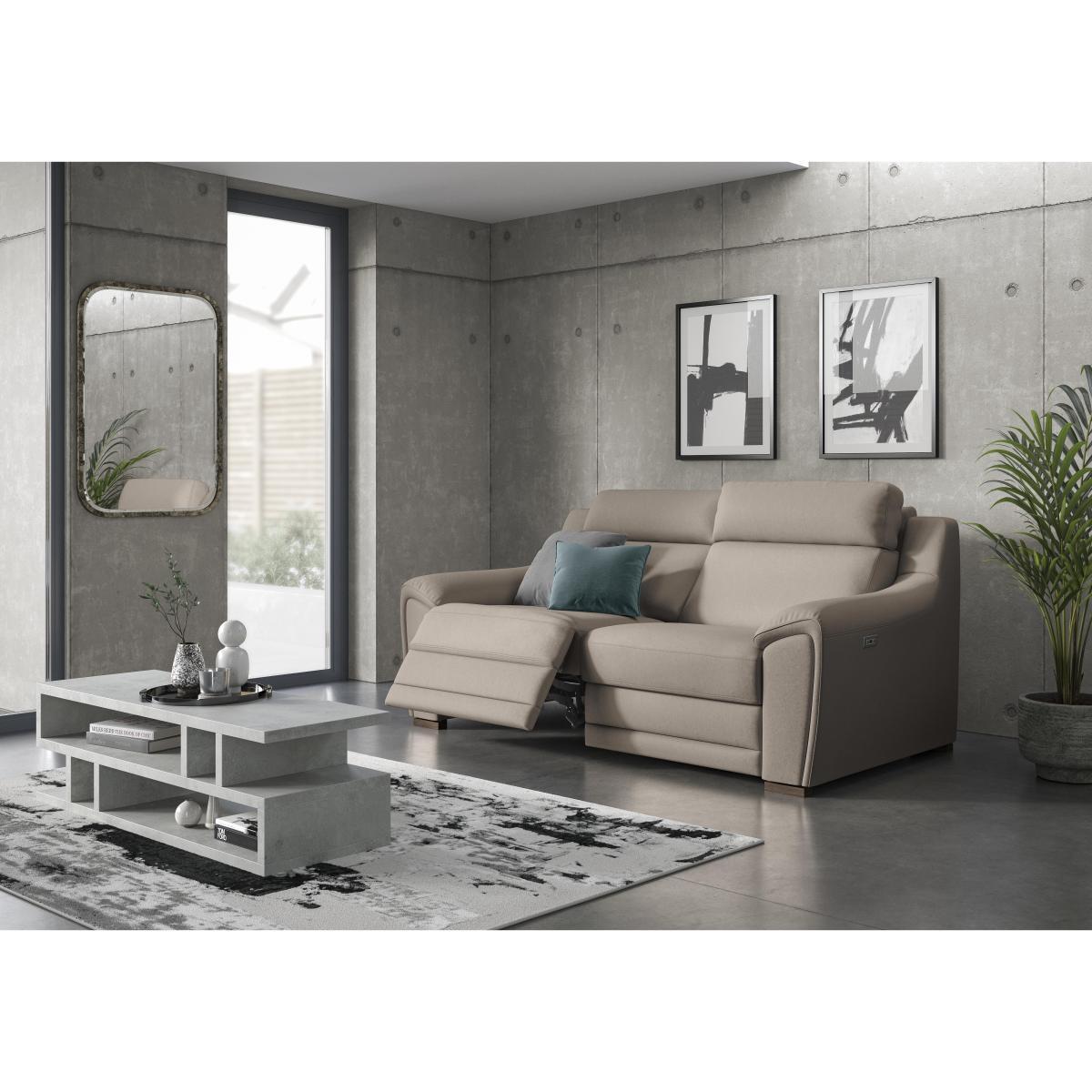 Nicoletti - Tosca 2.5 Seater Fabric Sofa - Beige – image 2