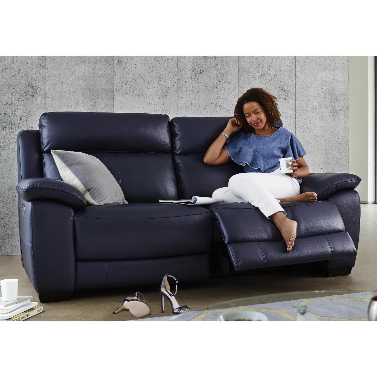 Starlight Express 2 Seater Fabric Recliner Sofa – image 2
