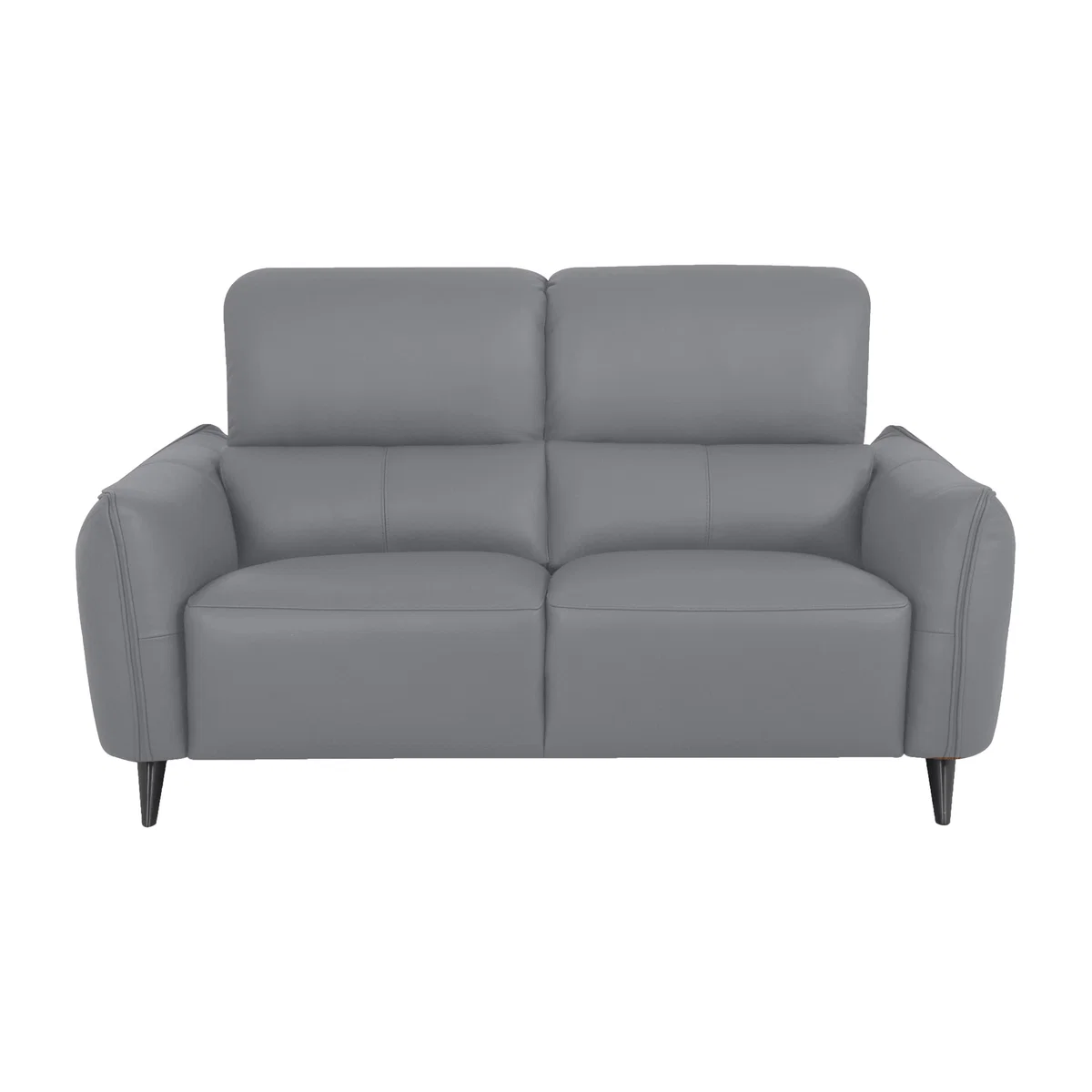 Domicil - Maddox 2.5 Seater Leather Sofa - NP Paloma Grey – image 1