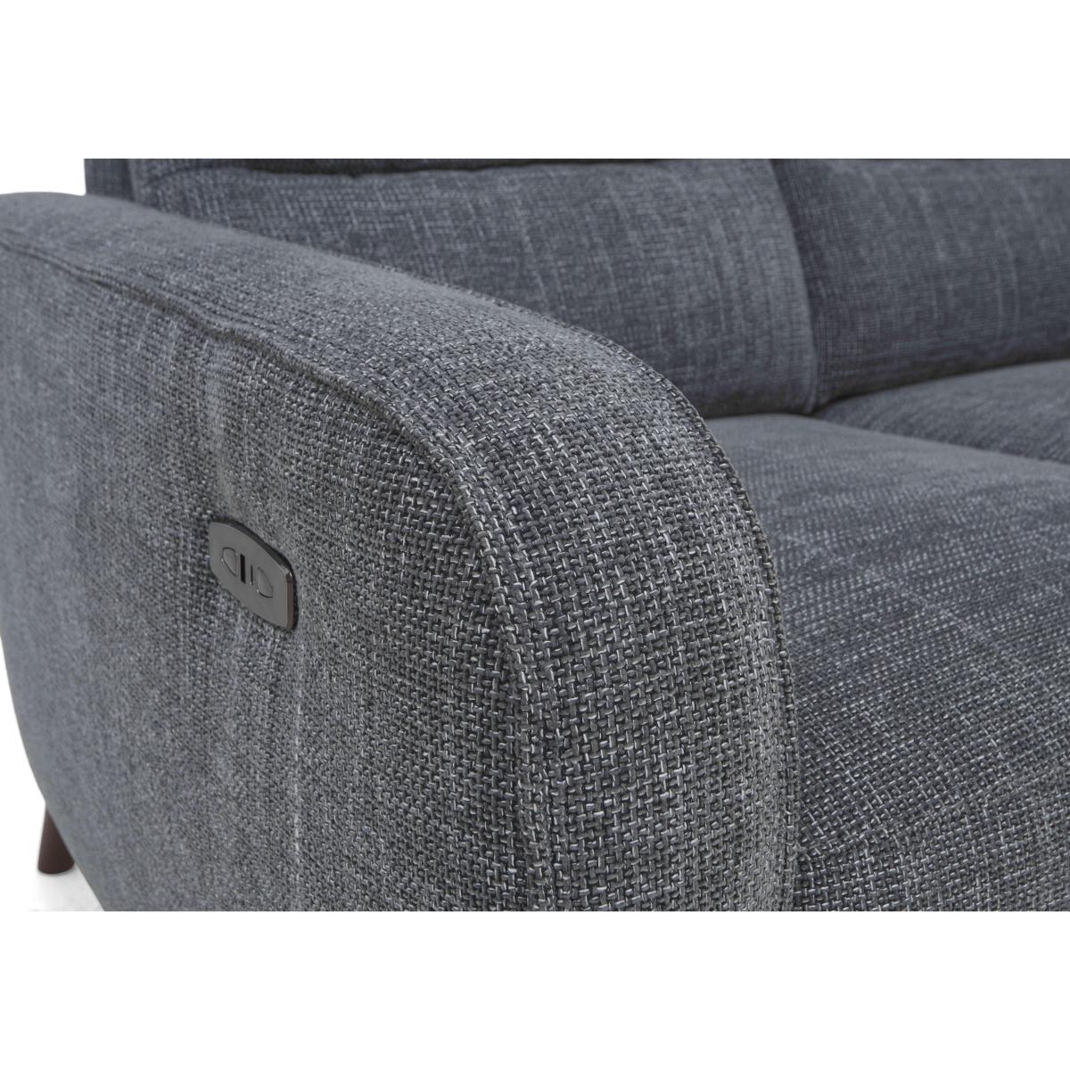 Quinn 2 Seater Fabric Sofa - Velvet White – image 2