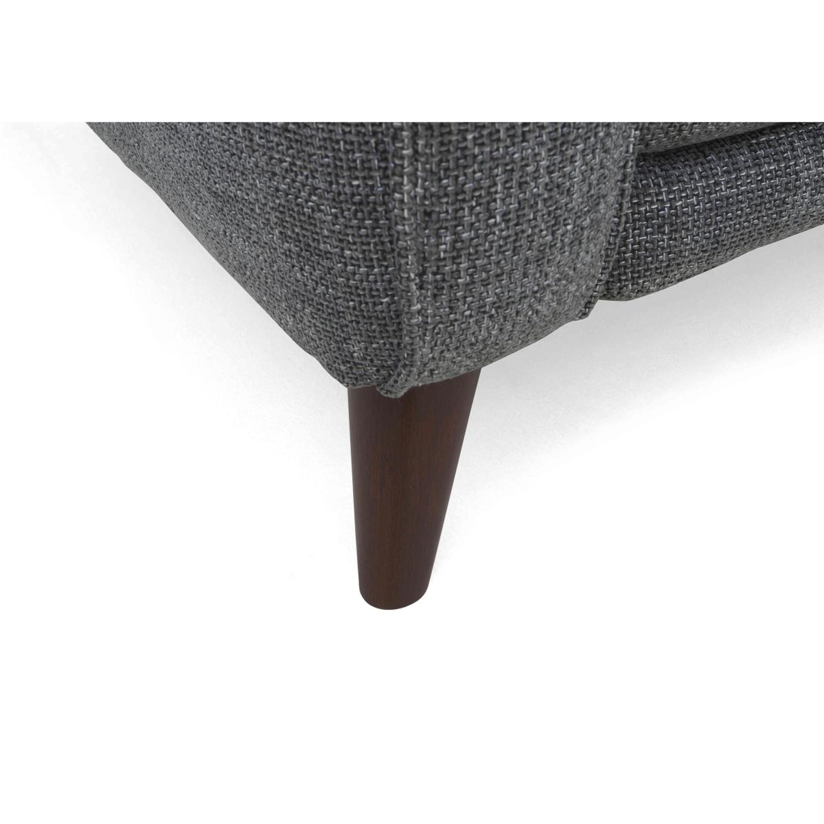 Quinn 2 Seater Fabric Sofa - Velvet White – image 4