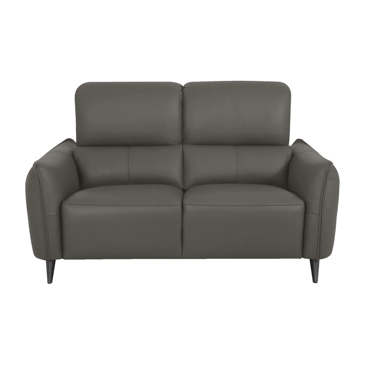 Domicil - Maddox 2 Seater Leather Sofa - NP Elephant Grey – image 1