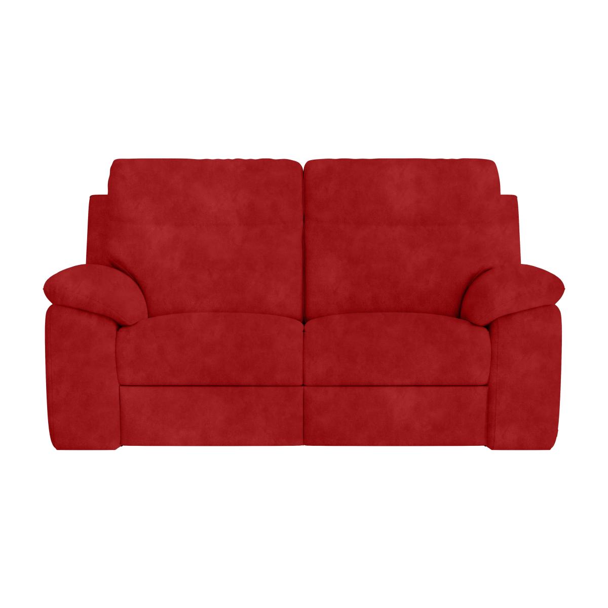 Nicoletti Italia - Pepino 2 Seater Fabric Sofa with Power Recliner - Selma Rosso – image 1