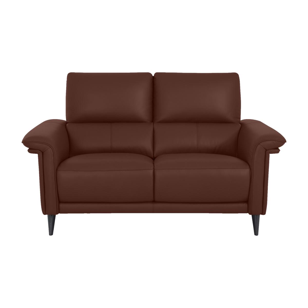 Domicil - Huxley 2 Seater Leather Sofa - NN Saddle Brown – image 1