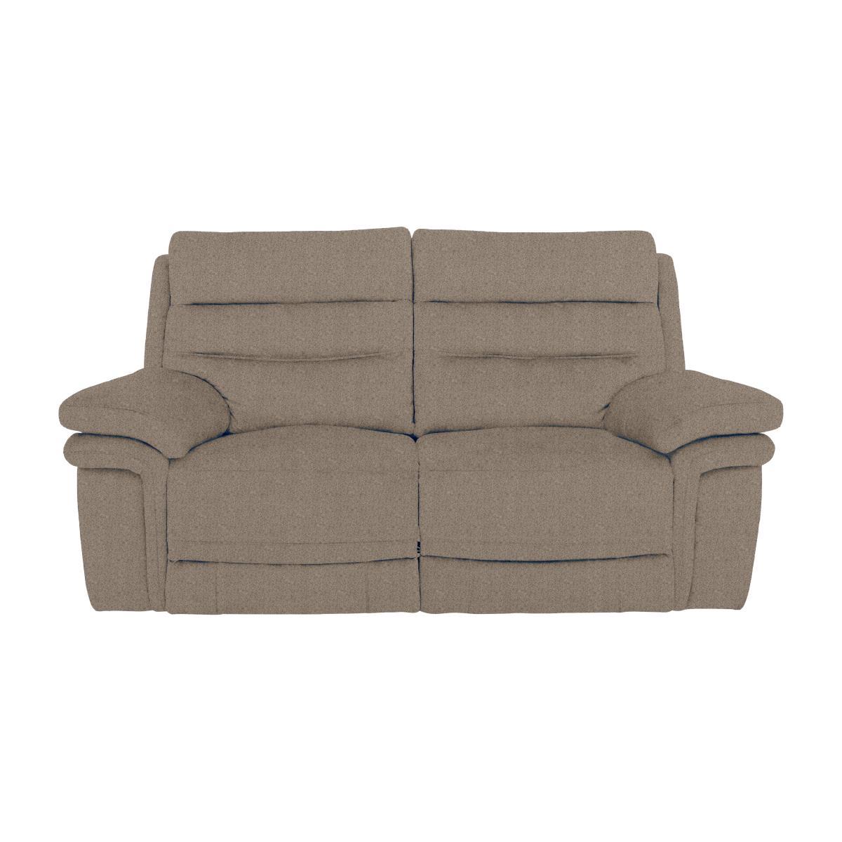 Berlin 2 Seater Fabric Power Recliner Sofa - Rosy Taupe – image 1