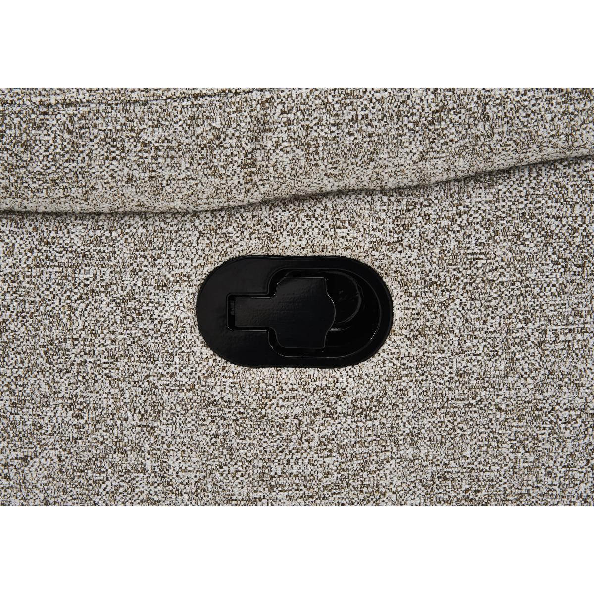 Snug 2 Seater Fabric Manual Recliner Sofa – image 4