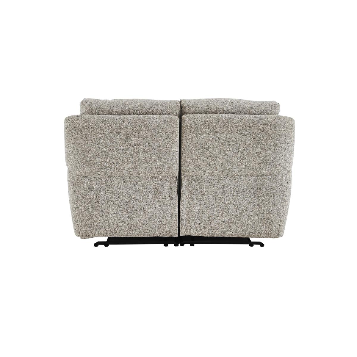 Snug 2 Seater Fabric Manual Recliner Sofa – image 6