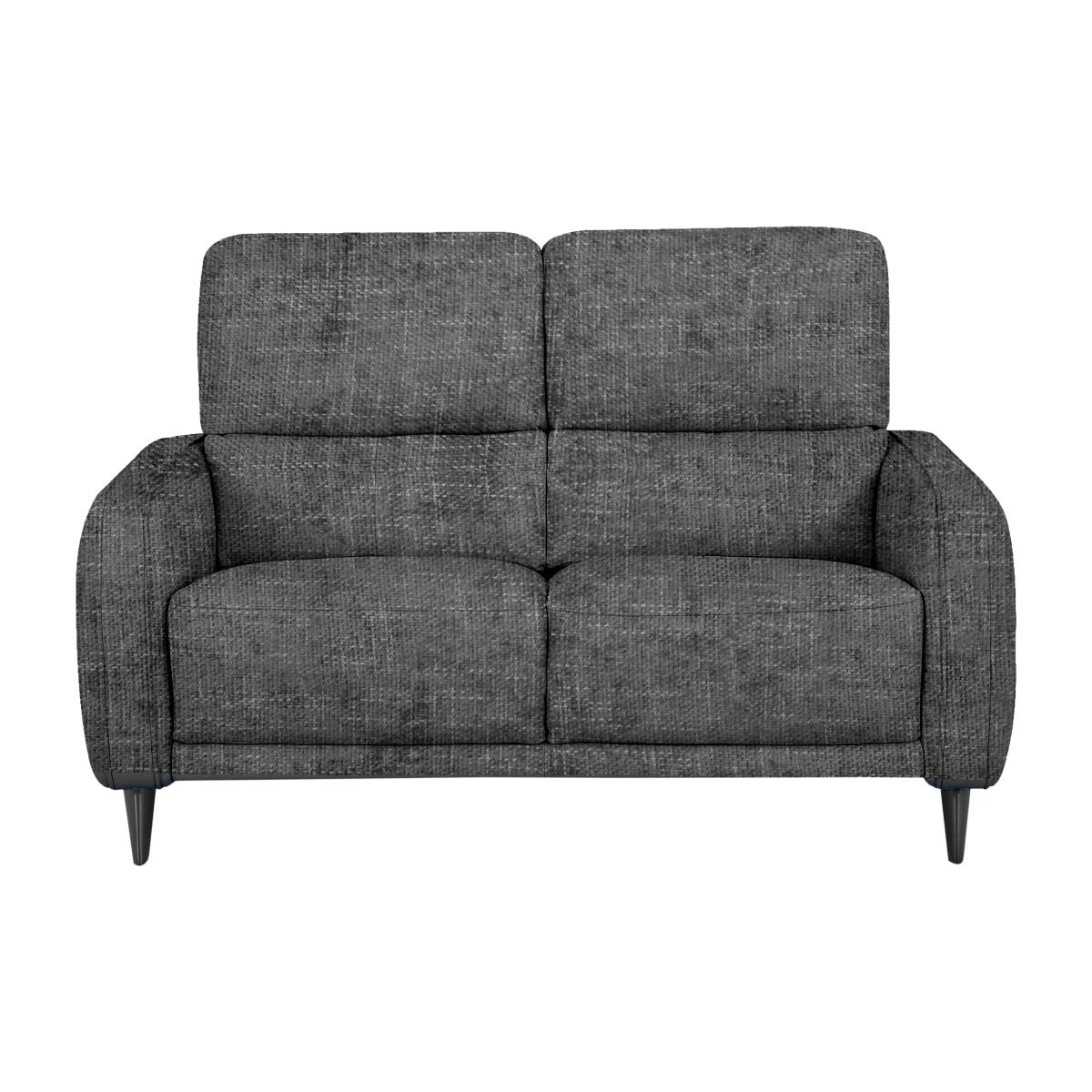 Domicil - Logan 2 Seater Fabric Sofa - Gunmetal – image 1