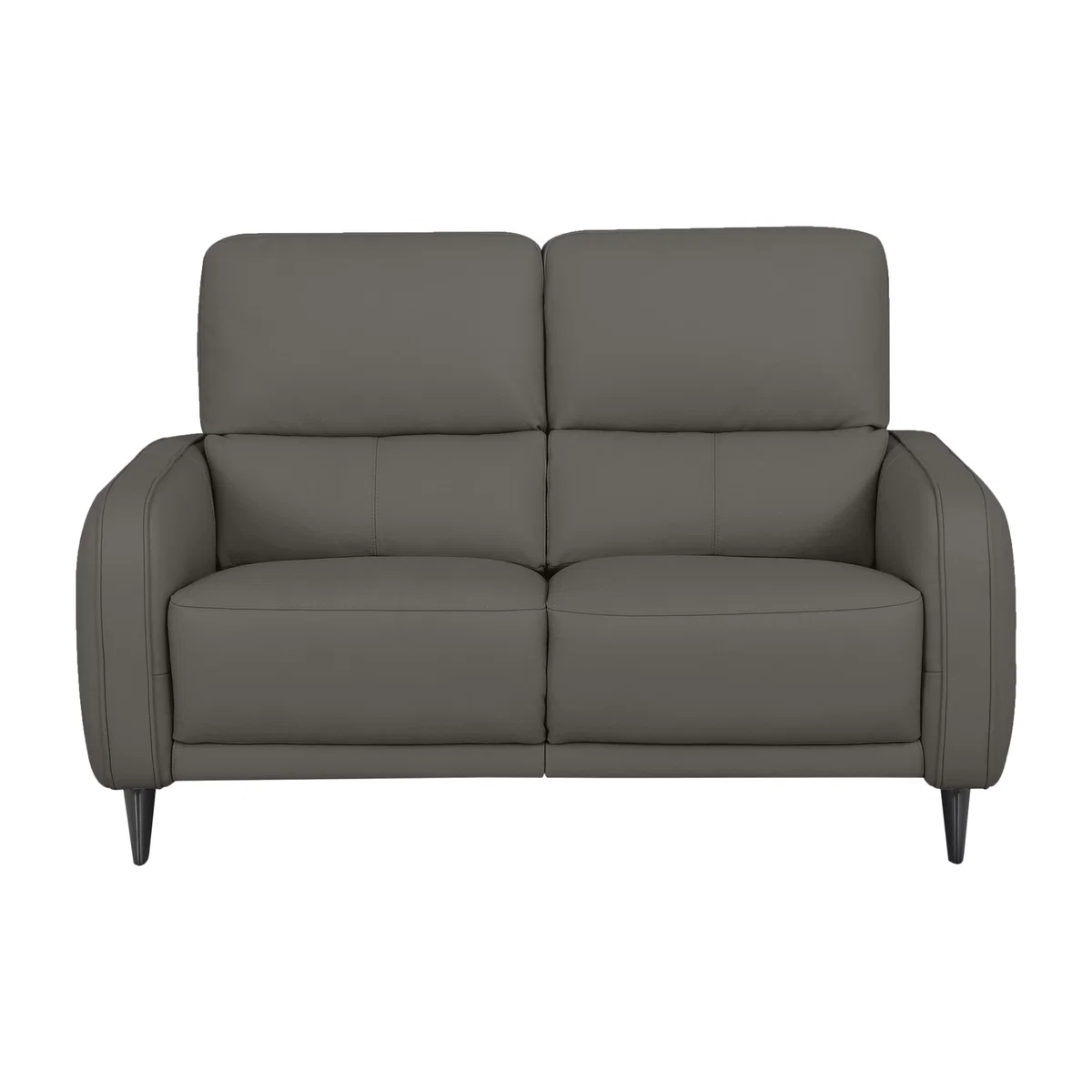 Domicil - Logan 2 Seater Leather Power Recliner Sofa - NP Elephant Grey – image 1