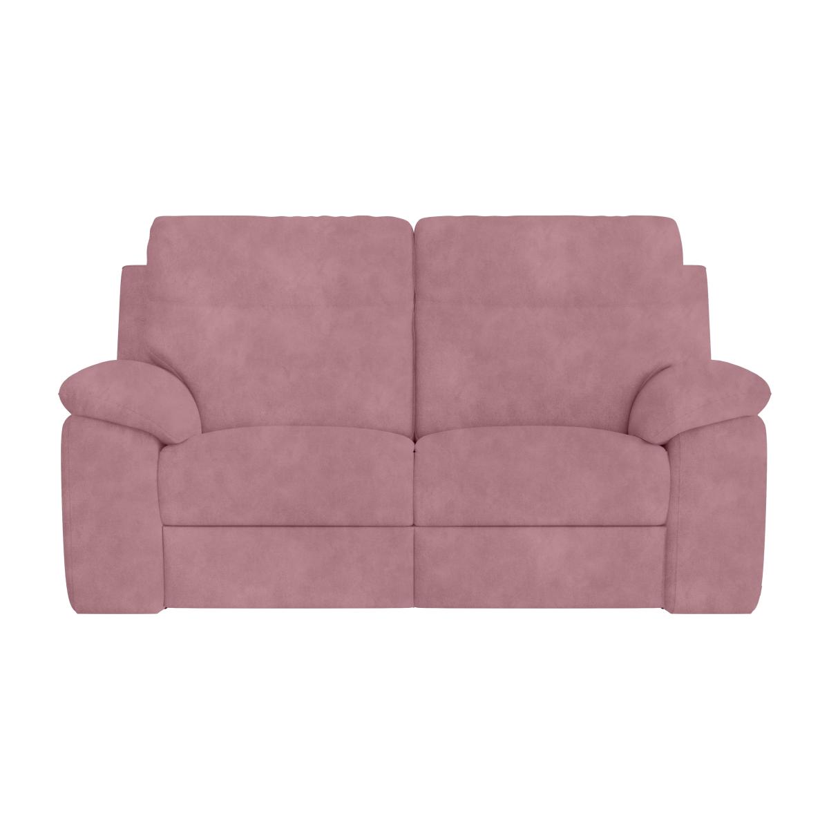 Nicoletti Italia - Pepino 2 Seater Fabric Sofa with Power Recliner - Selma Rosa – image 1