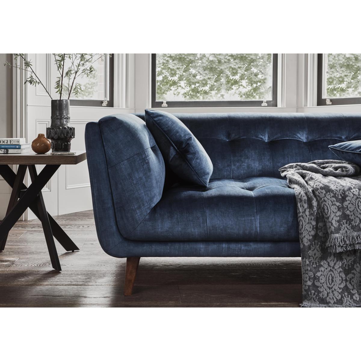 Rene Large 2 Seater Fabric Sofa - Heritage Airforce – image 2