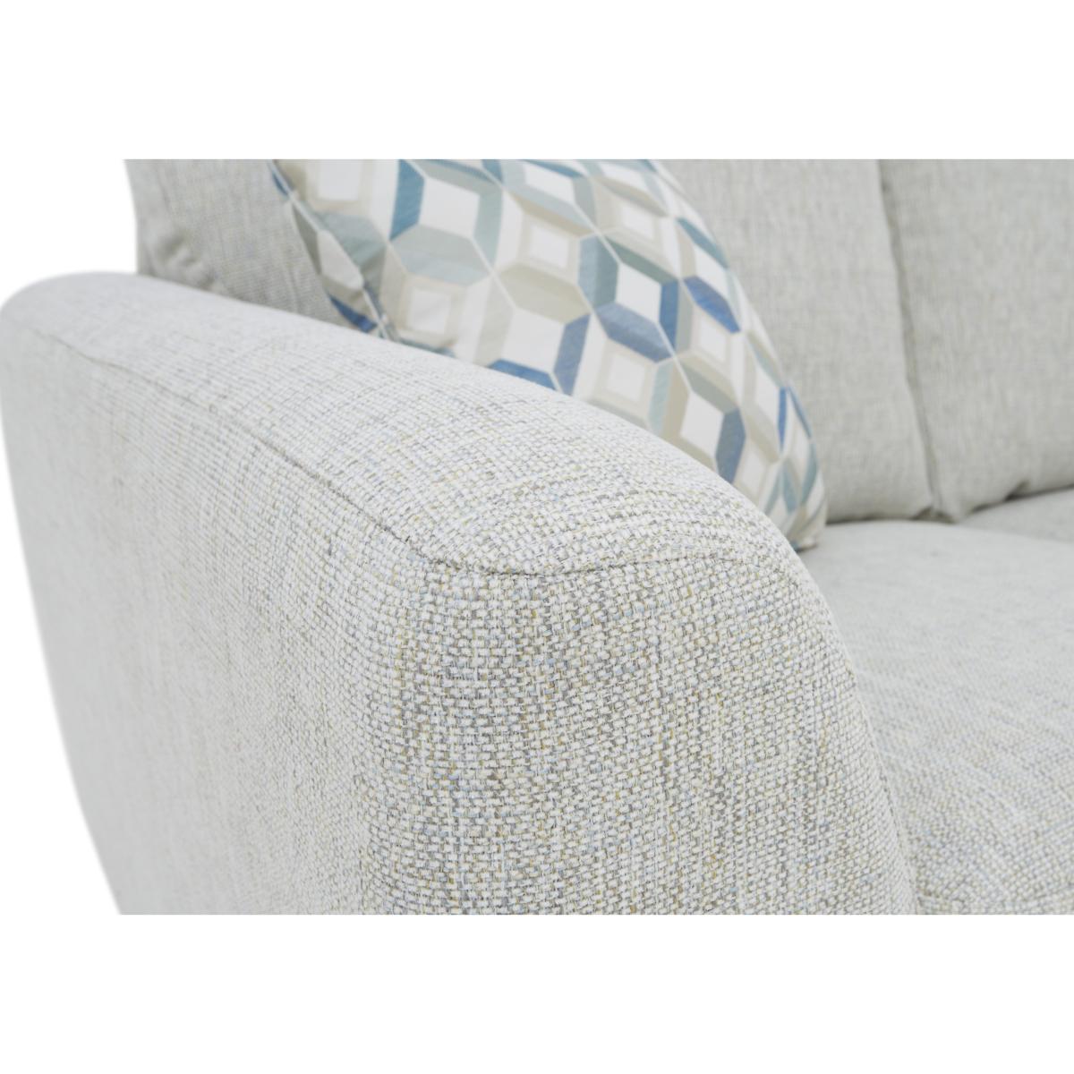 Pippa 2 Seater Fabric Sofa - Zinc – image 4