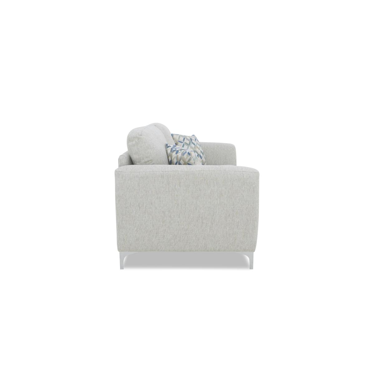 Pippa 2 Seater Fabric Sofa - Zinc – image 6