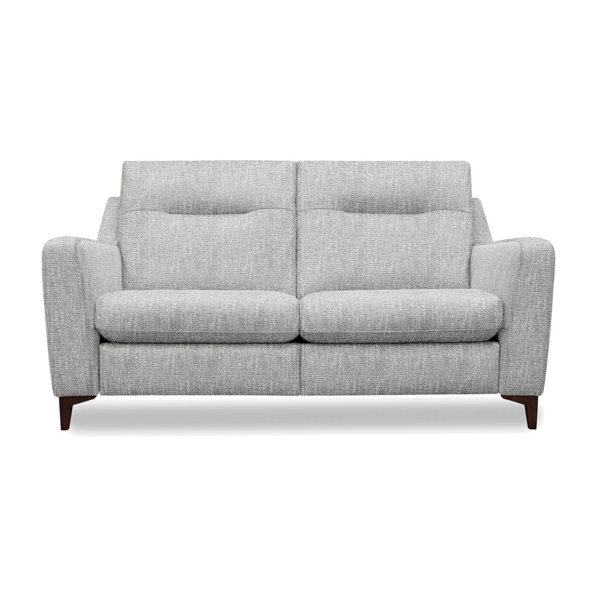 G Plan - Arlo 2 Seater Fabric Sofa - No Recliner - Libby Cloud with Walnut Feet – image 1