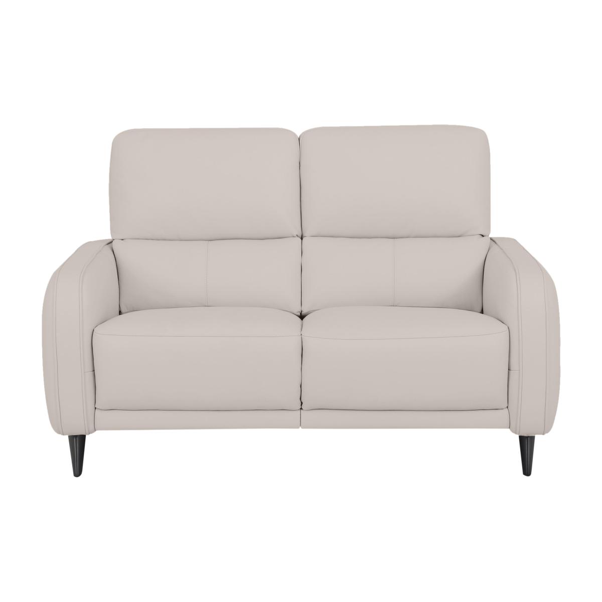 Domicil - Logan 2 Seater Leather Power Recliner Sofa - NP Frost – image 1