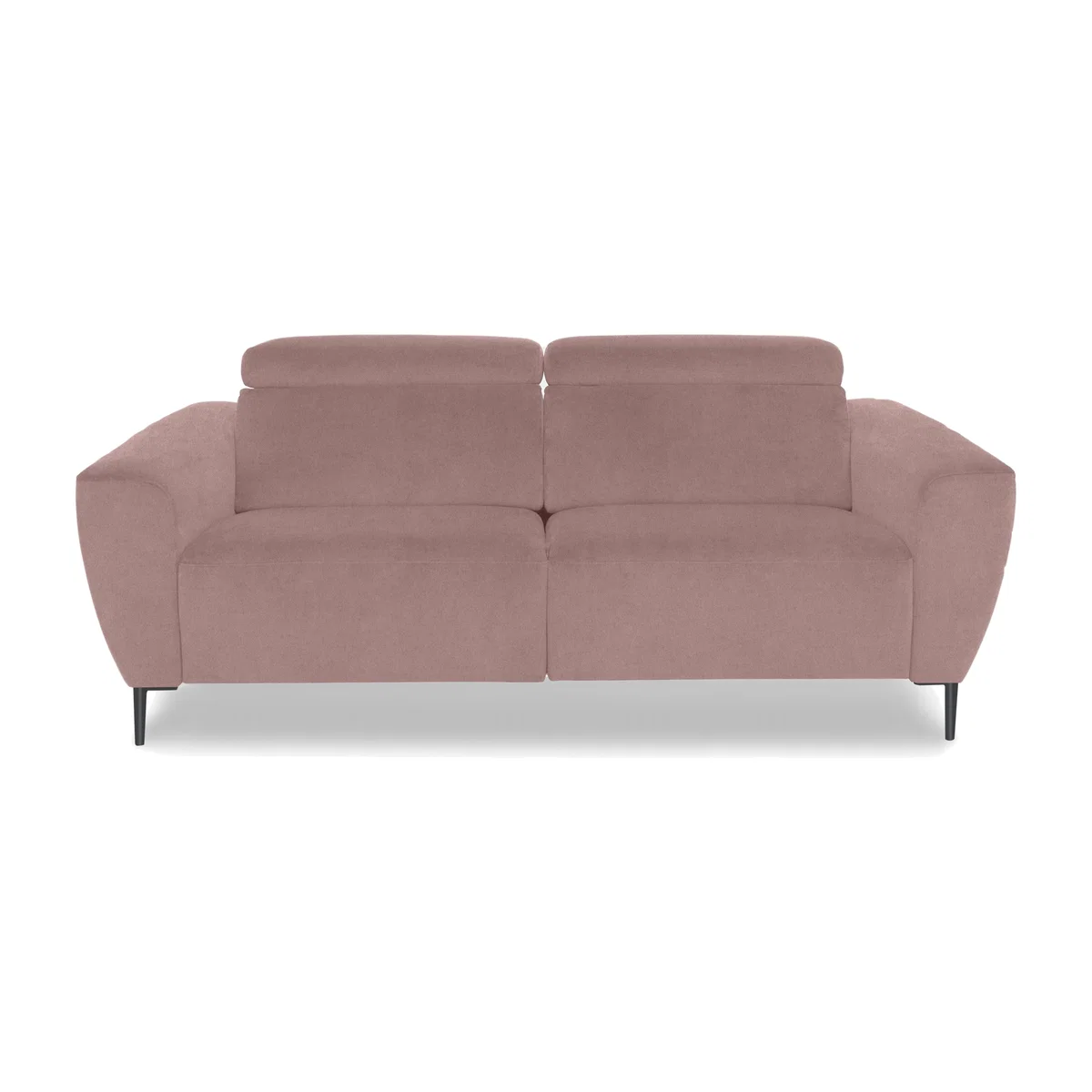 Nicoletti Italia - Milano 2.5 Seater Fabric Power Recliner Sofa - Fuente Coral – image 1