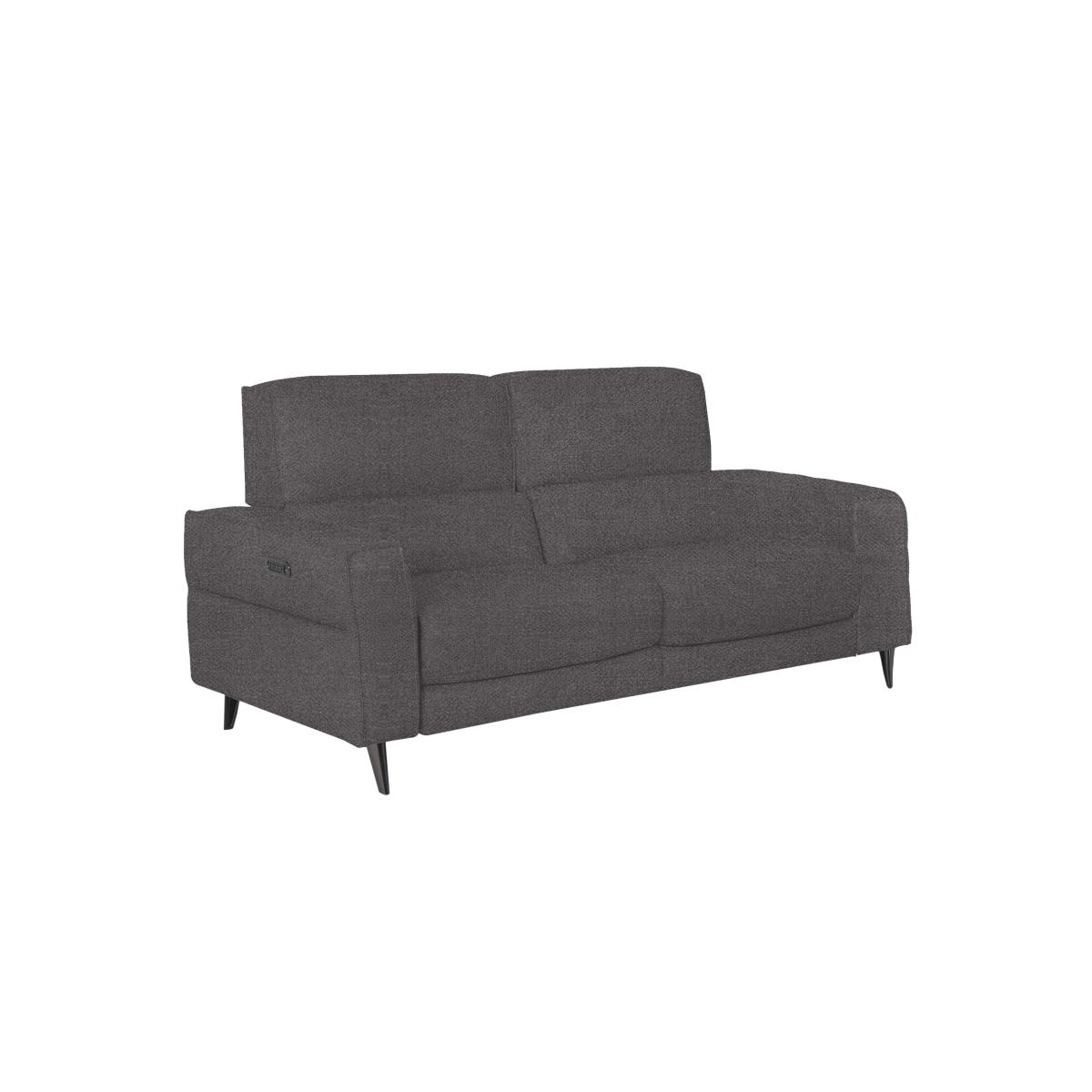 Axel 2 Seater Fabric Sofa - R23 Silver Grey – image 2