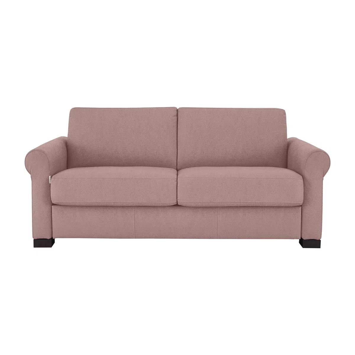 Nicoletti - Alcova 2.5 Seater Fabric Sofa with Scroll Arms - Pink – image 1