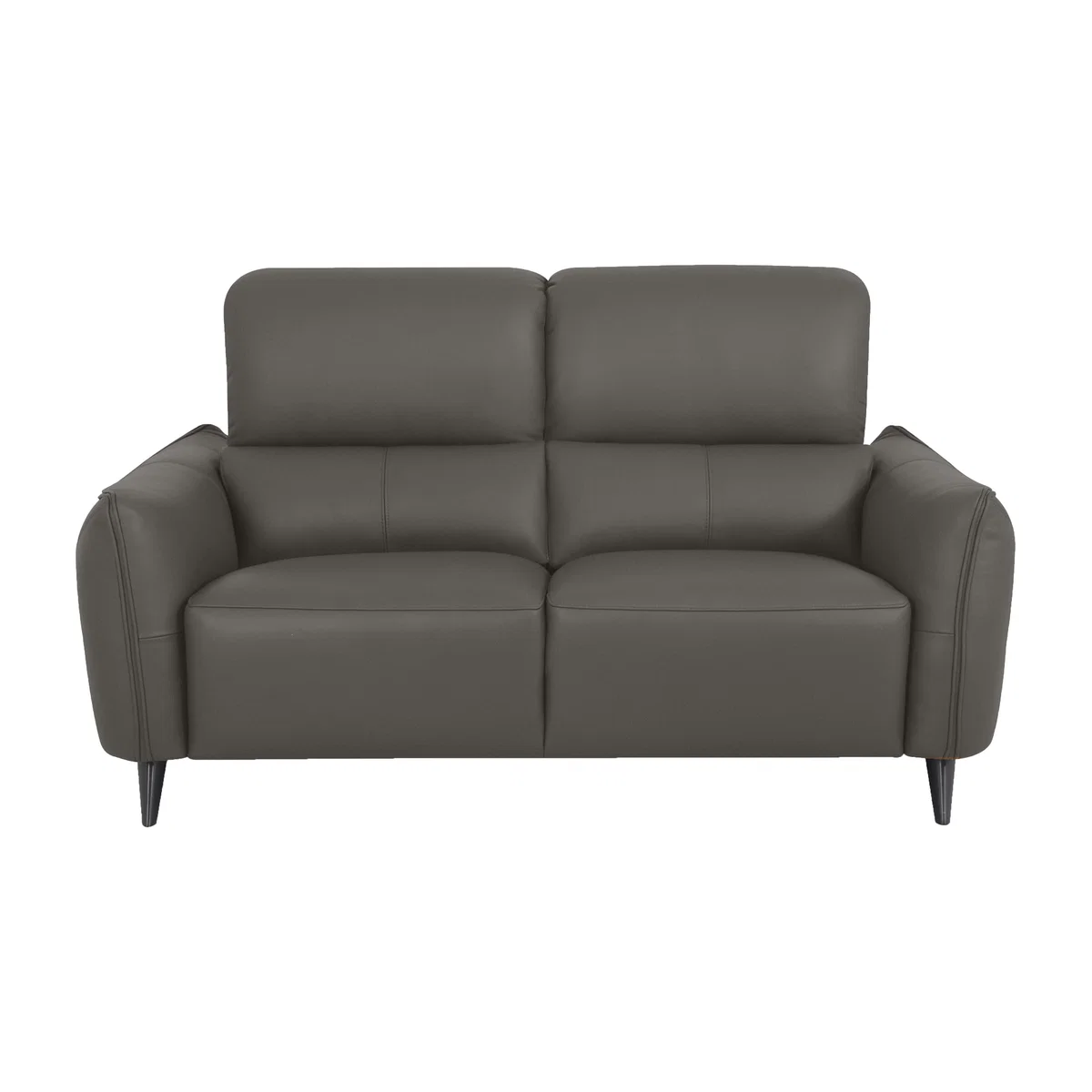 Domicil - Maddox 2.5 Seater Leather Sofa - NP Elephant Grey – image 1