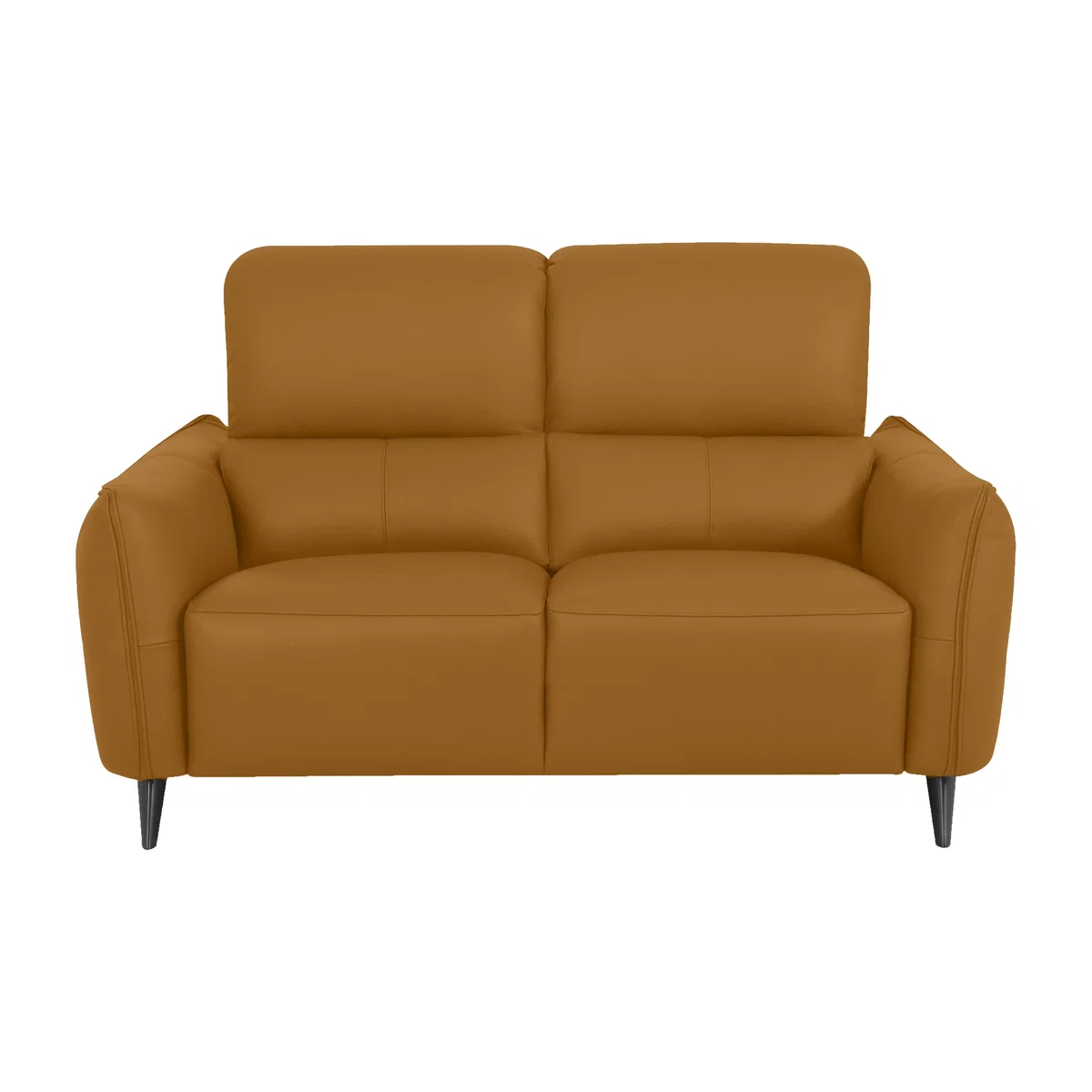 Domicil - Maddox 2 Seater Leather Sofa - NP Honey Yellow – image 1