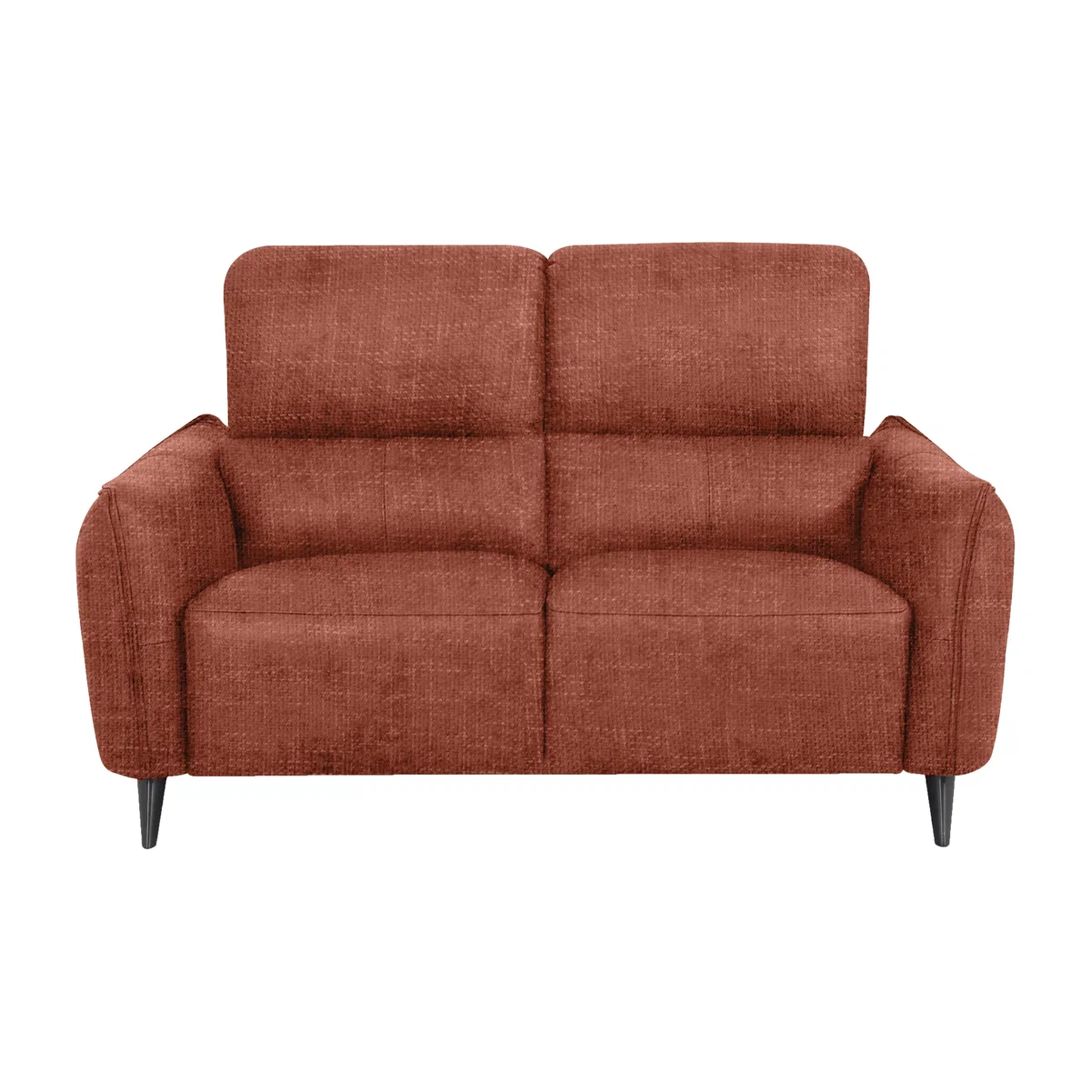 Domicil - Maddox 2 Seater Fabric Sofa - Red Maple – image 1
