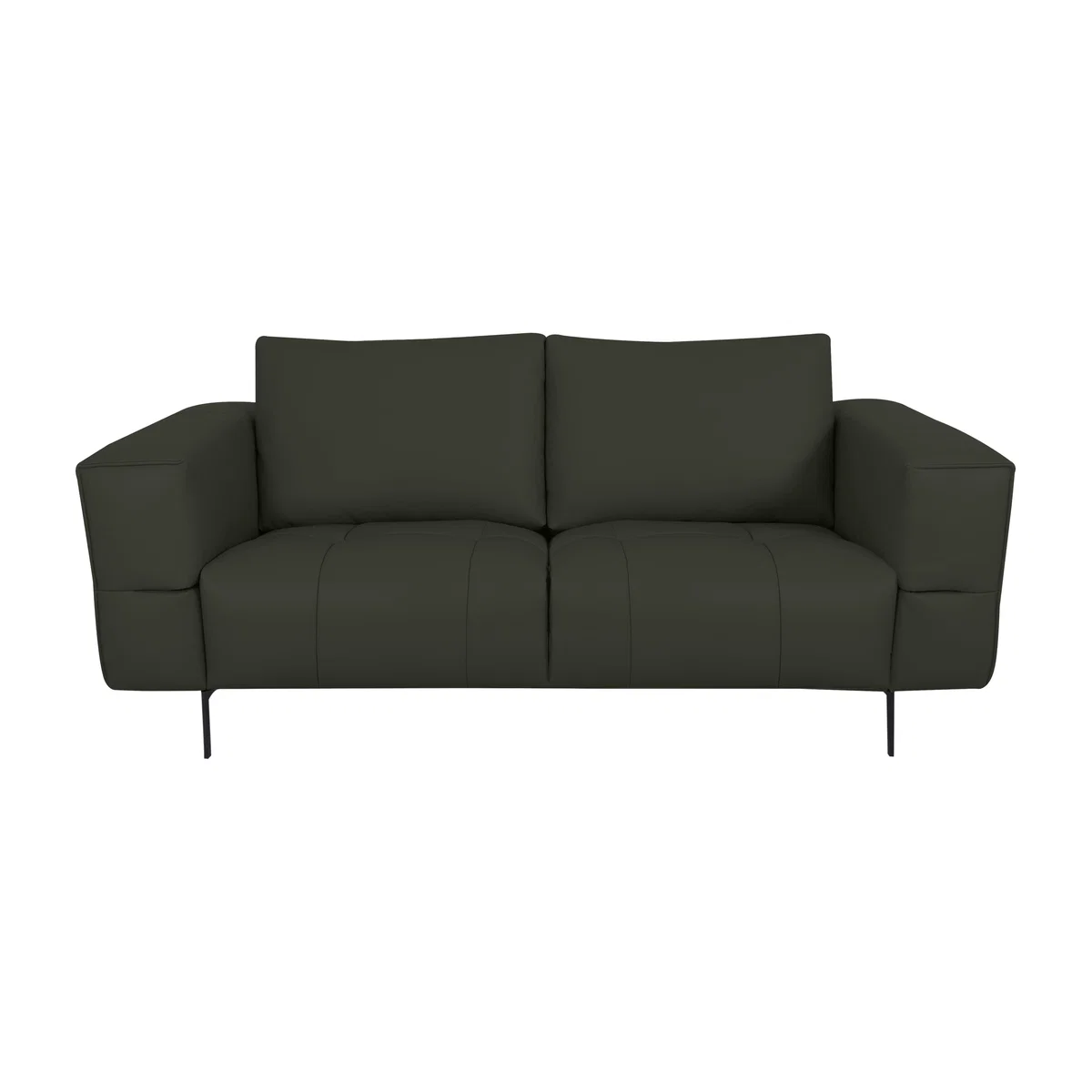 Domicil - Lawson 2 Seater Leather Sofa - NN Olive Green – image 1
