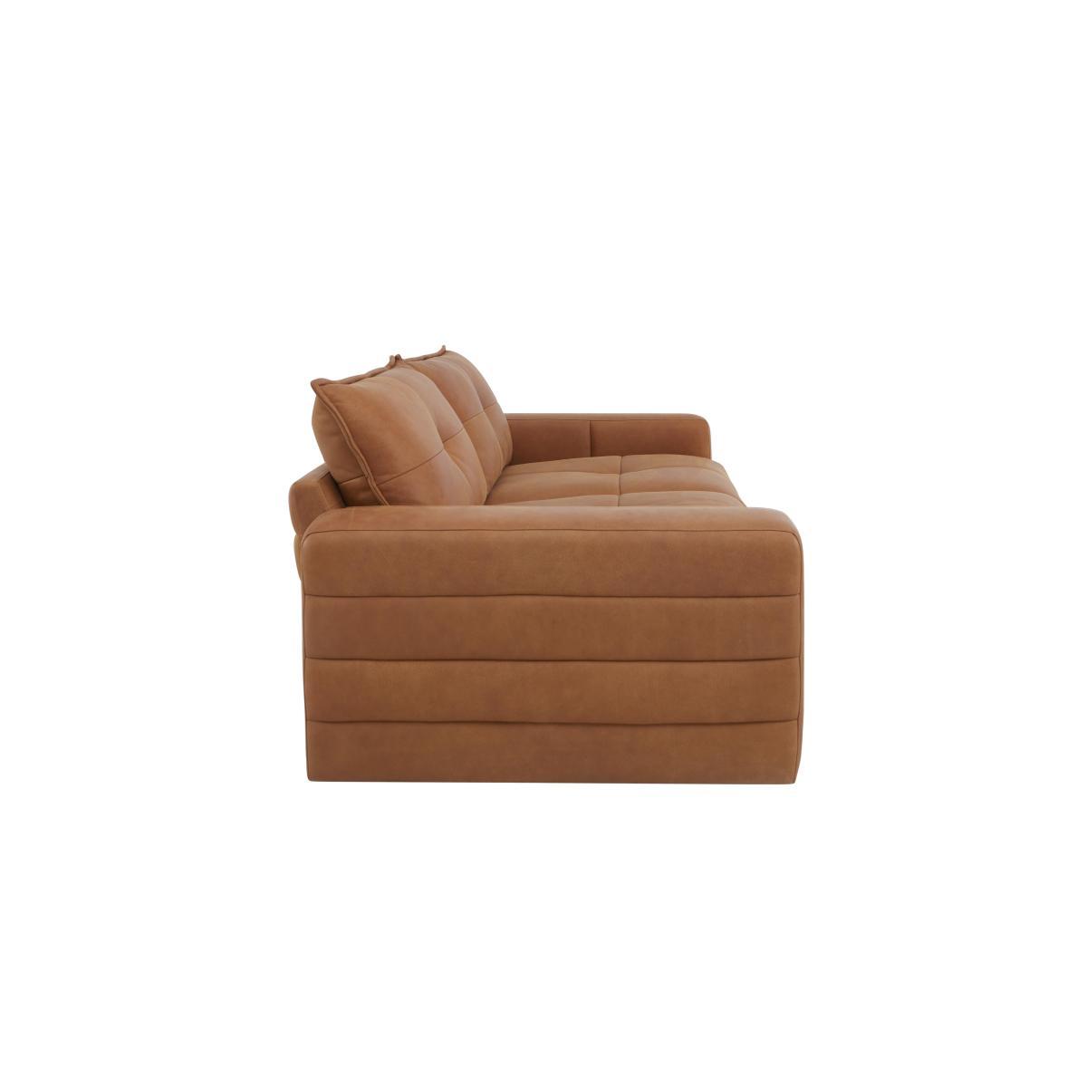 Boutique Brando 2 Seater Leather Sofa - Black – image 6