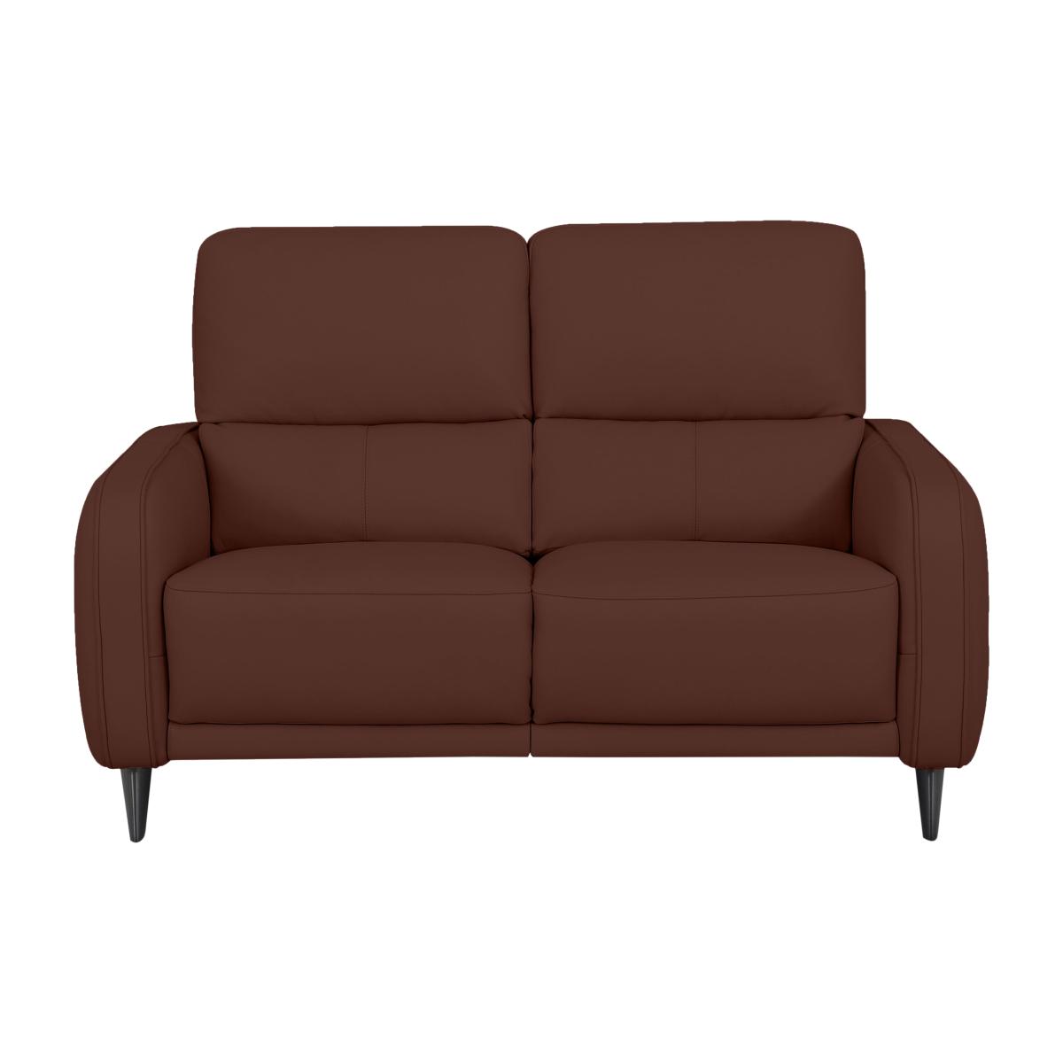 Domicil - Logan 2 Seater Leather Power Recliner Sofa - NN Saddle Brown – image 1