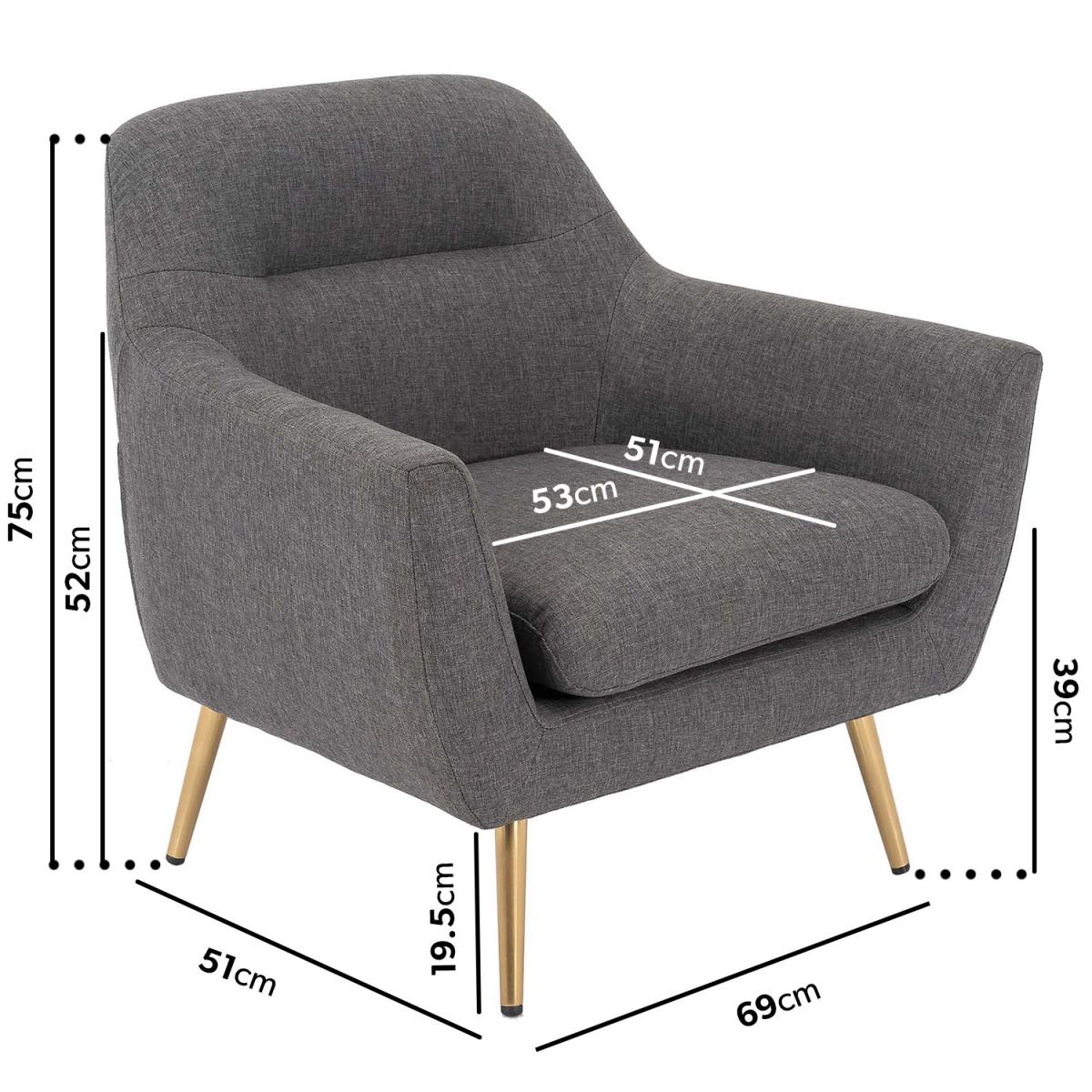 2 Seater Sofa and Armchair Set - Kiko – image 4